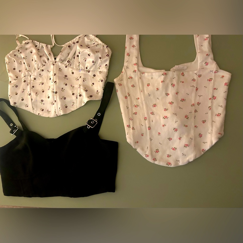 Bundle of 3 Tops – Sizes S, M, L – Cotton On, H&M, Kendall & Kylie